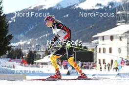 11.12.2011, Davos, Switzerland (SUI): Stefanie Boehler (GER), Fischer, Rottefella, Alpina, One Way, adidas - FIS world cup cross-country, individual sprint, Davos (SUI). www.nordicfocus.com. © Manzoni/NordicFocus. Every downloaded picture is fee-liable.