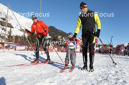 11.12.2011, Davos, Switzerland (SUI): Event Feature Kidz have fun on the freestyle cross-country track - FIS world cup cross-country, Bjoern Daehlie Kidz Event, Davos (SUI). www.nordicfocus.com. © Manzoni/NordicFocus. Every downloaded picture is fee-liable.