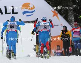 17.12.2011, Rogla, Slovenia (SLO): feature Vattenfall arc - FIS world cup cross-country, mass men, Rogla (SLO). www.nordicfocus.com. © Hemmersbach/NordicFocus. Every downloaded picture is fee-liable.
