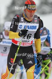 17.12.2011, Rogla, Slovenia (SLO): Jens Filbrich (GER), Rossignol, Rottefella, One Way, adidas  - FIS world cup cross-country, mass men, Rogla (SLO). www.nordicfocus.com. © Hemmersbach/NordicFocus. Every downloaded picture is fee-liable.