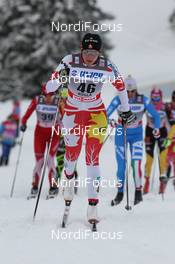 17.12.2011, Rogla, Slovenia (SLO): Daria Gaiazova (CAN), Rossignol, Rottefella, Swix, One Way - FIS world cup cross-country, mass women, Rogla (SLO). www.nordicfocus.com. © Hemmersbach/NordicFocus. Every downloaded picture is fee-liable.