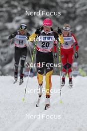 17.12.2011, Rogla, Slovenia (SLO): Katrin Zeller (GER), Rossignol, Rottefella, One Way, adidas  - FIS world cup cross-country, mass women, Rogla (SLO). www.nordicfocus.com. © Hemmersbach/NordicFocus. Every downloaded picture is fee-liable.
