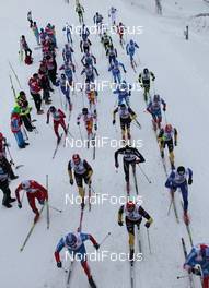 30.12.2011, Oberhof, Germany (GER): group, in front, l-r: Petter Northug (NOR), Fischer, Rottefella, Alpina, Ski Go, Swix, Ilia Chernousov (RUS), Rossignol, Rottefella, Swix, adidas, Jens Filbrich (GER), Rossignol, Rottefella, One Way, adidas, Alexander Legkov (RUS), Rossignol, Rottefella, Swix, adidas  - FIS world cup cross-country, tour de ski, pursuit men, Oberhof (GER). www.nordicfocus.com. © Hemmersbach/NordicFocus. Every downloaded picture is fee-liable.