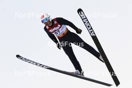 15.01.2011, Seefeld, Austria (AUT): Jason Lamy-Chappuis (FRA), Atomic, Odlo  - FIS world cup nordic combined, individual gundersen HS109/10km, Seefeld (AUT). www.nordicfocus.com. © Hemmersbach/NordicFocus. Every downloaded picture is fee-liable.
