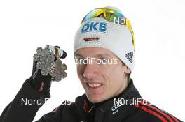 04.03.2011, Oslo, Norway (NOR): Tino Edelmann (GER), Elan, Madshus, Rottefella, adidas  - FIS nordic world ski championships, nordic combined, medals, Oslo (NOR). www.nordicfocus.com. © Hemmersbach/NordicFocus. Every downloaded picture is fee-liable.