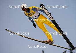 02.12.2011, Lillehammer, Norway (NOR):  Sebastian Lacroix (FRA), Atomic, Salomon, One Way, Julbo - FIS world cup nordic combined, training, Lillehammer (NOR). www.nordicfocus.com. Â© Laiho/NordicFocus. Every downloaded picture is fee-liable.