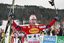 10.12.2011, Ramsau, Austria (AUT): todays winner Jan Schmid (NOR), Fischer, Rottefella, Swix  - FIS world cup nordic combined, individual gundersen HS98/10km, Ramsau (AUT). www.nordicfocus.com. © Hemmersbach/NordicFocus. Every downloaded picture is fee-liable.