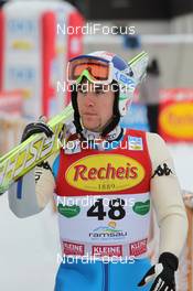 10.12.2011, Ramsau, Austria (AUT): Alessandro Pittin (ITA), Fischer, Rottefella, Leki  - FIS world cup nordic combined, individual gundersen HS98/10km, Ramsau (AUT). www.nordicfocus.com. © Hemmersbach/NordicFocus. Every downloaded picture is fee-liable.