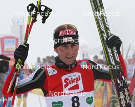 11.12.2011, Ramsau, Austria (AUT): todays 3rd Mario Stecher (AUT), Fischer, Rottefella  - FIS world cup nordic combined, individual gundersen HS98/10km, Ramsau (AUT). www.nordicfocus.com. © Hemmersbach/NordicFocus. Every downloaded picture is fee-liable.