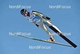 01.01.2011, Garmisch, Germany (GER): Kamil Stoch (POL), Fischer  - FIS world cup ski jumping, four hills tournament, individual HS140, Garmisch (GER). www.nordicfocus.com. Â© Felgenhauer/NordicFocus. Every downloaded picture is fee-liable.