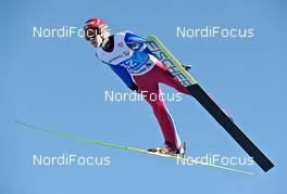 01.01.2011, Garmisch, Germany (GER): Ville Larinto (FIN), Fischer  - FIS world cup ski jumping, four hills tournament, individual HS140, Garmisch (GER). www.nordicfocus.com. Â© Felgenhauer/NordicFocus. Every downloaded picture is fee-liable.