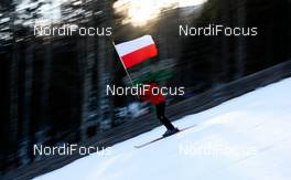 05.02.2011, Oberstdorf, Germany (GER):  flags will be braught down in the opening ceremony - FIS world cup ski jumping, individual HS213, Oberstdorf (GER). www.nordicfocus.com. © Laiho/NordicFocus. Every downloaded picture is fee-liable.