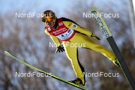 06.02.2011, Oberstdorf, Germany (GER):  Noriaki Kasai (JPN), Fischer - FIS world cup ski jumping, team HS213, Oberstdorf (GER). www.nordicfocus.com. © Laiho/NordicFocus. Every downloaded picture is fee-liable.