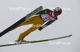 25.02.2011, Oslo, Norway (NOR): Denis Kornilov (RUS), Fischer  - FIS nordic world ski championships, ski jumping, individual HS106, Oslo (NOR). www.nordicfocus.com. © Laiho/NordicFocus. Every downloaded picture is fee-liable.