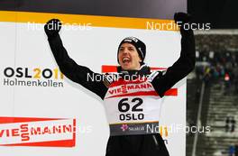 03.03.2011, Oslo, Norway (NOR): Simon Ammann (SUI), Fischer  - FIS nordic world ski championships, ski jumping, individual HS134, Oslo (NOR). www.nordicfocus.com. © Laiho/NordicFocus. Every downloaded picture is fee-liable.