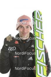 27.02.2011, Oslo, Norway (NOR): Bronce Medal Team; Michael Neumayer (GER), Fischer - FIS nordic world ski championships, ski jumping, medals, Oslo (NOR). www.nordicfocus.com. © Hemmersbach/NordicFocus. Every downloaded picture is fee-liable.