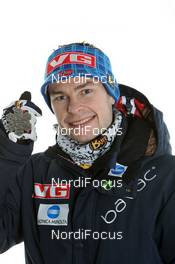 27.02.2011, Oslo, Norway (NOR): Silver Medal Team; Anders Jacobsen (NOR), Fischer - FIS nordic world ski championships, ski jumping, medals, Oslo (NOR). www.nordicfocus.com. © Hemmersbach/NordicFocus. Every downloaded picture is fee-liable.