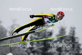 27.02.2011, Oslo, Norway (NOR): Matti Hautamaeki (FIN), Fischer - FIS nordic world ski championships, ski jumping, team HS106, Oslo (NOR). www.nordicfocus.com. © Laiho/NordicFocus. Every downloaded picture is fee-liable.