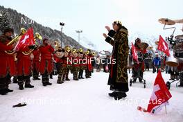 18.12.2011, Engelberg, Switzerland (SUI): a swiss orchestra playing before the vompetition  - FIS world cup ski jumping, individual HS137, Engelberg (SUI). www.nordicfocus.com. Â© Laiho/NordicFocus. Every downloaded picture is fee-liable.