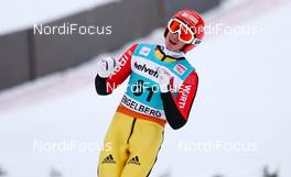18.12.2011, Engelberg, Switzerland (SUI):  Richard Freitag (GER), Fischer - FIS world cup ski jumping, individual HS137, Engelberg (SUI). www.nordicfocus.com. Â© Laiho/NordicFocus. Every downloaded picture is fee-liable.