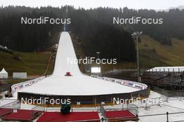 16.12.2011, Engelberg, Switzerland (SUI): general view at the stadium in Engelberg  - FIS world cup ski jumping, training, Engelberg (SUI). www.nordicfocus.com. Â© Laiho/NordicFocus. Every downloaded picture is fee-liable.