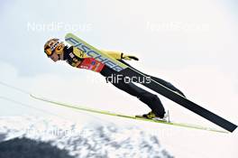 30.12.2011, Oberstdorf, Germany (GER): Noriaki Kasai (JPN), Fischer - FIS world cup ski jumping, four hills tournament, individual HS137, Oberstdorf (GER). www.nordicfocus.com. © Felgenhauer/NordicFocus. Every downloaded picture is fee-liable.