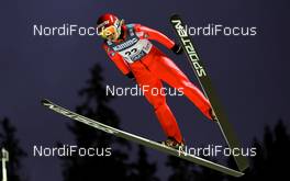 03.12.2011, Lillehammer, Norway (NOR):  Julia Kykkaenen (FIN), Sporten - FIS world cup ski jumping ladies, individual HS100, Lillehammer (NOR). www.nordicfocus.com. Â© Laiho/NordicFocus. Every downloaded picture is fee-liable.