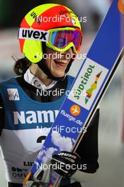 03.12.2011, Lillehammer, Norway (NOR): Evelyn Insam (ITA), Fluege.de  - FIS world cup ski jumping ladies, individual HS100, Lillehammer (NOR). www.nordicfocus.com. Â© Laiho/NordicFocus. Every downloaded picture is fee-liable.