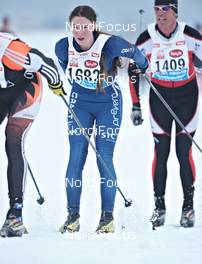 12.-13.02.2011, St. Johann, Austria (AUT): Alexandra Svoboda (GER), leads the 28k race - Int. Tiroler Koasalauf, St. Johann (AUT). www.nordicfocus.com. © Felgenhauer/NordicFocus. Every downloaded picture is fee-liable.