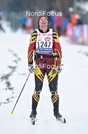 12.-13.02.2011, St. Johann, Austria (AUT): happy to reach the finish line - Int. Tiroler Koasalauf, St. Johann (AUT). www.nordicfocus.com. © Felgenhauer/NordicFocus. Every downloaded picture is fee-liable.