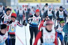 12.-13.02.2011, St. Johann, Austria (AUT): start of the classic race - Int. Tiroler Koasalauf, St. Johann (AUT). www.nordicfocus.com. © Felgenhauer/NordicFocus. Every downloaded picture is fee-liable.