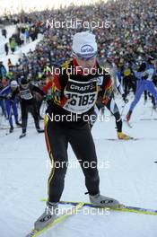 06.03.2011, Mora, Sweden (SWE): Josef Giesen (GER) improved skiing without arms - FIS Marathon Cup Vasaloppet, Mora (SWE). www.nordicfocus.com. © Schmidt/NordicFocus. Every downloaded picture is fee-liable.