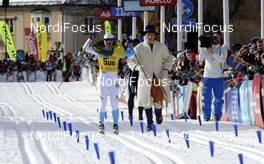 06.03.2011, Mora, Sweden (SWE): todays winner Jenny Hansson (SWE), Fischer, Leki - FIS Marathon Cup Vasaloppet, Mora (SWE). www.nordicfocus.com. © Schmidt/NordicFocus. Every downloaded picture is fee-liable.