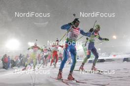 05.01.2012, Oberhof, Germany (GER): Christian de Lorenzi (ITA), Atomic, Rottefella, Alpina, OneWay - IBU world cup biathlon, relay men, Oberhof (GER). www.nordicfocus.com. © Manzoni/NordicFocus. Every downloaded picture is fee-liable.