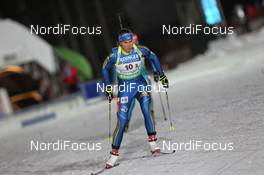 04.01.2012, Oberhof, Germany (GER): Anna-Karin Stroemstedt (SWE), Rossignol, Rottefella, OneWay, adidas - IBU world cup biathlon, relay women, Oberhof (GER). www.nordicfocus.com. © Manzoni/NordicFocus. Every downloaded picture is fee-liable.