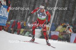 07.01.2012, Oberhof, Germany (GER): Emil Hegle Svendsen (NOR), Madshus, Rottefella, Swix, Odlo - IBU world cup biathlon, sprint men, Oberhof (GER). www.nordicfocus.com. © Manzoni/NordicFocus. Every downloaded picture is fee-liable.