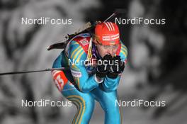 06.01.2012, Oberhof, Germany (GER): Juliya Dzhyma (UKR) - IBU world cup biathlon, sprint women, Oberhof (GER). www.nordicfocus.com. © Manzoni/NordicFocus. Every downloaded picture is fee-liable.