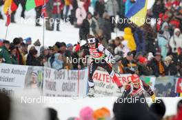 21.01.2012, Antholz, Italy (ITA): Megan Imrie (CAN), Salomon, Leki - IBU world cup biathlon, relay women, Antholz (ITA). www.nordicfocus.com. © Manzoni/NordicFocus. Every downloaded picture is fee-liable.