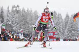 21.01.2012, Antholz, Italy (ITA): Krystyna Palka (POL), Fischer, Rottefella, Alpina, Swix - IBU world cup biathlon, relay women, Antholz (ITA). www.nordicfocus.com. © Manzoni/NordicFocus. Every downloaded picture is fee-liable.