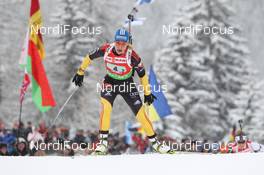 21.01.2012, Antholz, Italy (ITA): Magdalena Neuner (GER), Fischer, Rottefella, Swix, adidas, Toko - IBU world cup biathlon, relay women, Antholz (ITA). www.nordicfocus.com. © Manzoni/NordicFocus. Every downloaded picture is fee-liable.