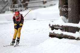 21.01.2012, Antholz, Italy (ITA): Franziska Hildebrand (GER), Salomon, Leki, adidas - IBU world cup biathlon, relay women, Antholz (ITA). www.nordicfocus.com. © Manzoni/NordicFocus. Every downloaded picture is fee-liable.