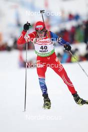 20.01.2012, Antholz, Italy (ITA): Jaroslav Soukup (CZE), Fischer, Rottefella - IBU world cup biathlon, sprint men, Antholz (ITA). www.nordicfocus.com. © Manzoni/NordicFocus. Every downloaded picture is fee-liable.
