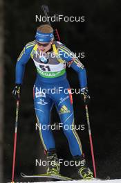 19.01.2012, Antholz, Italy (ITA): Jenny Jonsson (SWE), Fischer, Rottefella, Leki, adidas - IBU world cup biathlon, sprint women, Antholz (ITA). www.nordicfocus.com. © Manzoni/NordicFocus. Every downloaded picture is fee-liable.
