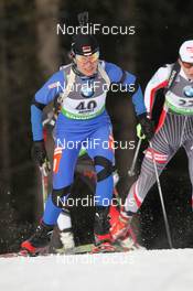 19.01.2012, Antholz, Italy (ITA): Ekaterina Vinogradova (ARM) - IBU world cup biathlon, sprint women, Antholz (ITA). www.nordicfocus.com. © Manzoni/NordicFocus. Every downloaded picture is fee-liable.