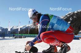18.01.2012, Antholz, Italy (ITA): Biathlon Feature: Czech technician at work - IBU world cup biathlon, training, Antholz (ITA). www.nordicfocus.com. © Manzoni/NordicFocus. Every downloaded picture is fee-liable.