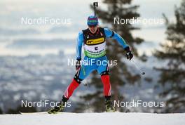 02.02.2012, Holmenkollen, Norway (NOR):  Evgeny Ustyugov (RUS), Fischer, Rottefella, Swix, adida - IBU world cup biathlon, sprint men, Holmenkollen (NOR). www.nordicfocus.com. Â© Laiho/NordicFocus. Every downloaded picture is fee-liable.