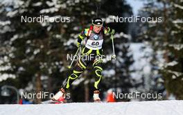 02.02.2012, Holmenkollen, Norway (NOR):  Marine Bolliet (FRA), Rossignol, Rottefella, OneWay - IBU world cup biathlon, sprint women, Holmenkollen (NOR). www.nordicfocus.com. Â© Laiho/NordicFocus. Every downloaded picture is fee-liable.