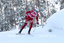 12.02.2012, Kontiolahti, Finland (FIN): Emil Hegle Svendsen (NOR), Madshus, Rottefella, Swix, Odlo - IBU world cup biathlon, pursuit men, Kontiolahti (FIN). www.nordicfocus.com. © Manzoni/NordicFocus. Every downloaded picture is fee-liable.