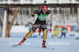12.02.2012, Kontiolahti, Finland (FIN): Daniel Boehm (GER), Fischer, Rottefella, Alpina, OneWay, Rudy Project, adidas - IBU world cup biathlon, pursuit men, Kontiolahti (FIN). www.nordicfocus.com. © Manzoni/NordicFocus. Every downloaded picture is fee-liable.