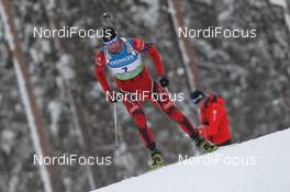 10.02.2012, Kontiolahti, Finland (FIN): Lars Helge Birkeland (NOR), Fischer, Rottefella, Swix, ODLO - IBU world cup biathlon, sprint men, Kontiolahti (FIN). www.nordicfocus.com. © Manzoni/NordicFocus. Every downloaded picture is fee-liable.